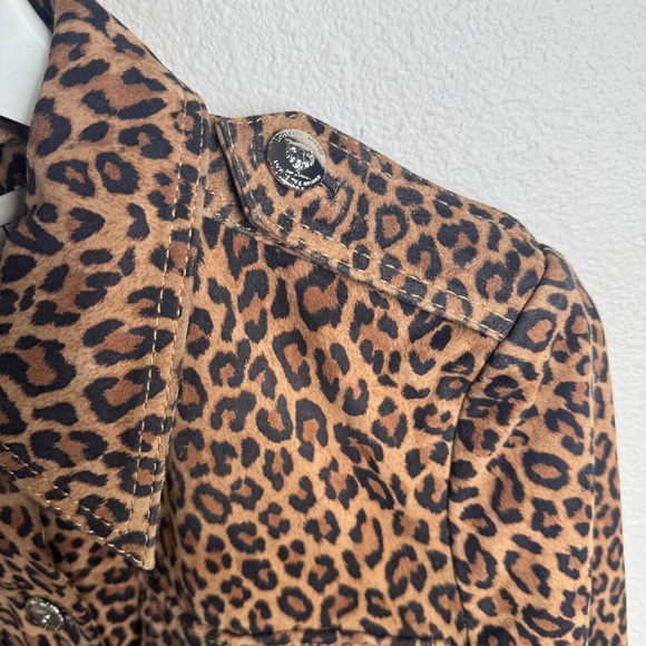 Revolve LITA by Ciara Leapard Print Leather Jacket MSRP $448 NEW with Tags XS - Picture 12 of 16